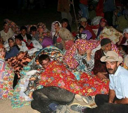 Իրանում տեղի ունեցած հզոր երկրաշարժի հետևանքով 70 հազար մարդ մնացել է անօթևան