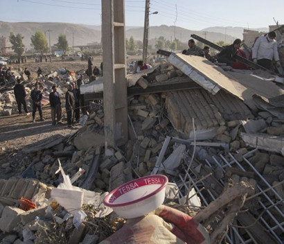 Երկրաշարժի հետևանքով Իրանում 12 հազար տուն է ավերվել
