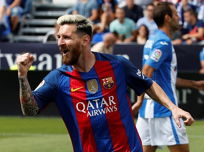 Messi leaps to the top as football's highest paid player