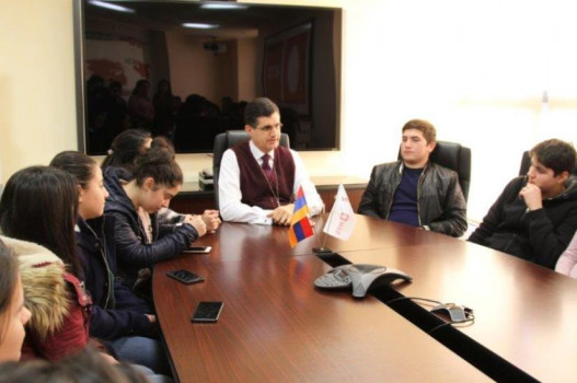 Students of «Yerevak» Educational Complex Visited VivaCell-MTS
