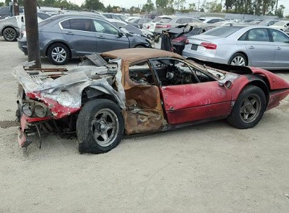 В США продали сгоревший автомобиль за 40 тысяч долларов