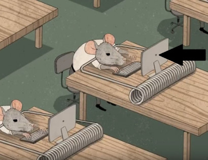 «Երջանկություն». սատիրիկ մուլտֆիլմ մարդկային «առնետավազք»-ի մասին