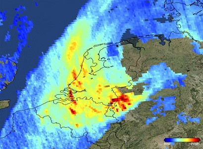 Снимки со спутников показали масштаб загрязнения воздуха на планете
