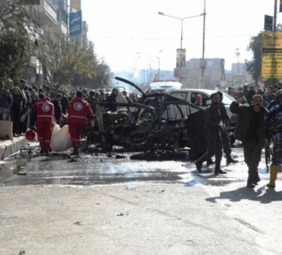 В Хомсе взорвался автобус с 30 пассажирами