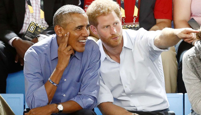 Обама рассказал принцу Гарри, как ему живется после отставки 