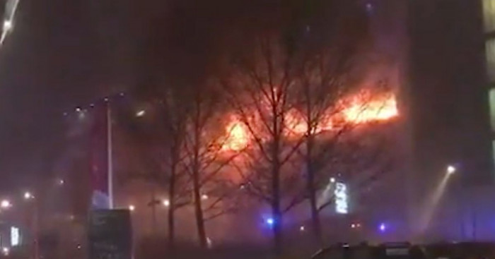 Հազարավոր մեքենաներ են այրվել Լիվերպուլի բազմահարկ ավտոկանգառում