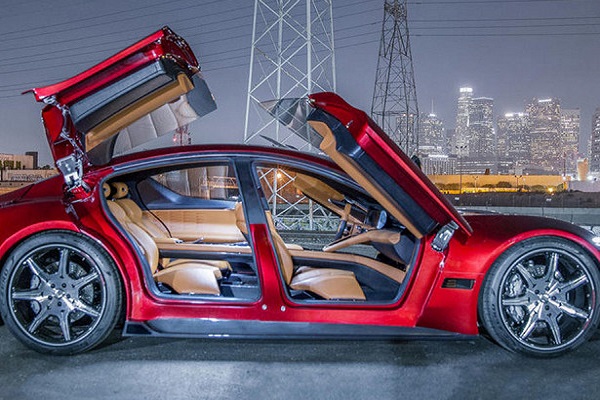 Машина будущего: новый электрокар Fisker EMotion показали в Лас-Вегасе