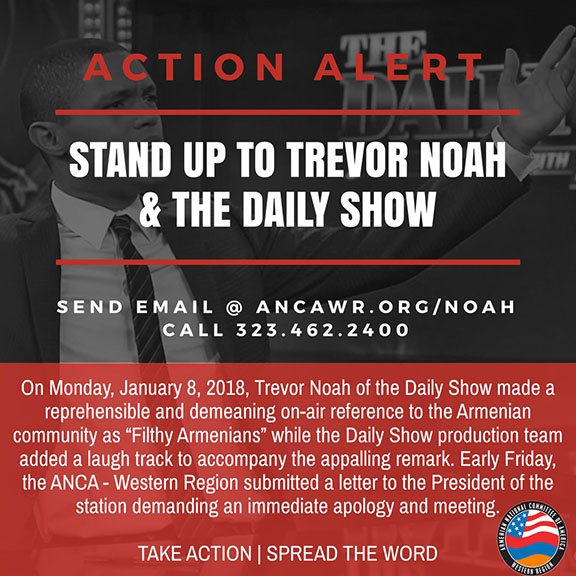 ACTION ALERT: Stand Up to Trevor Noah and the Daily Show