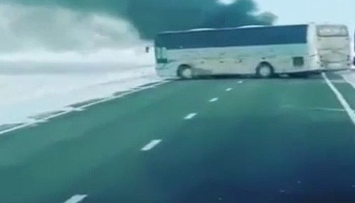 Ղազախստանում ավելի քան 50 մարդ է այրվել ավտոբուսում (տեսանյութ)