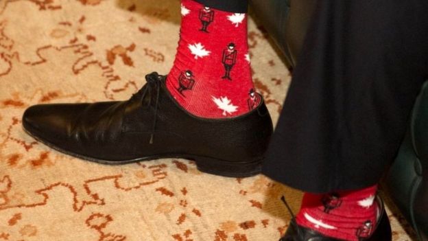 Носки в Канаде больше чем носки: 11 ярких пар Джастина Трюдо