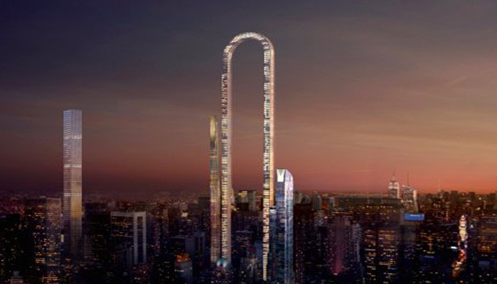 A giant U-shaped skyscraper designed for New York City could be the longest building in the world