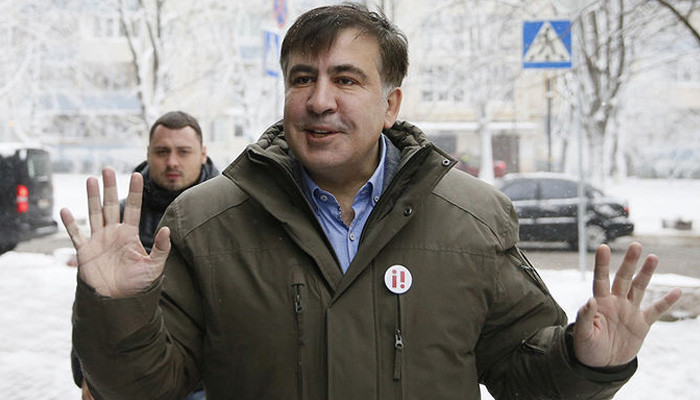 Михаил Саакашвили обвинил Петра Порошенко в попытках сорвать акцию в Киеве