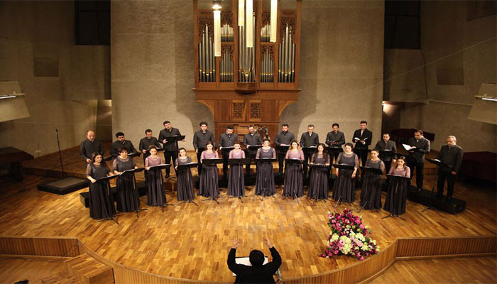The depth of the choral compositions by Penderecki touched the audience