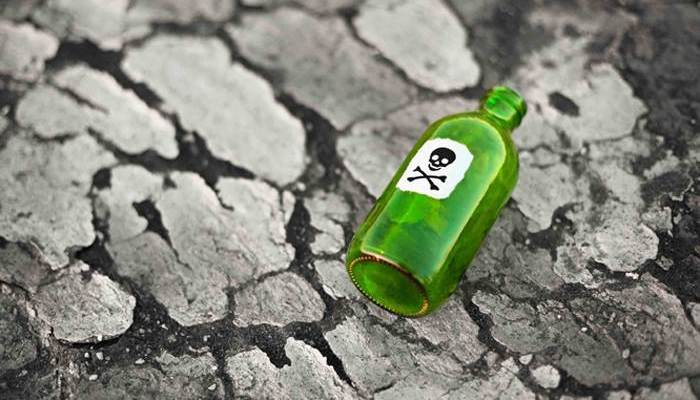 After a quarrel with husband, 53 years old woman has drunk "beetle's drug" to commit suicide.