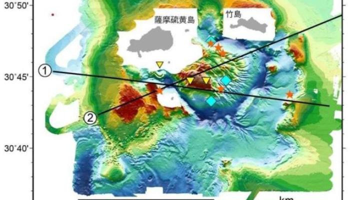 Giant lava dome confirmed in Japan’s Kikai Caldera