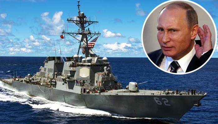 US show of force sends Russia a message in Black Sea