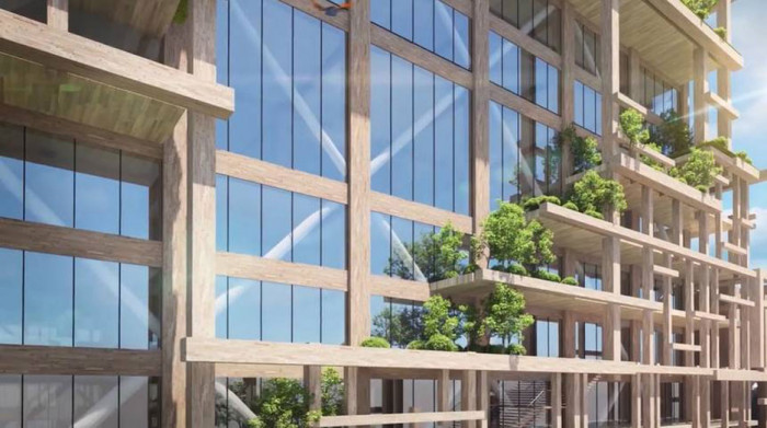 World's tallest timber tower proposed for Tokyo