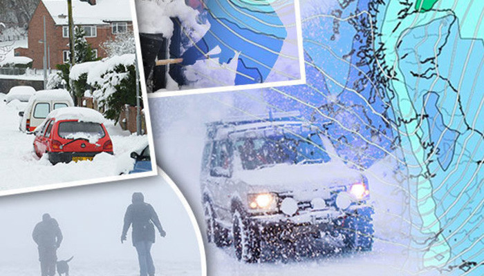 UK weather: 20cm of snow to hit Britain as 'Beast from the East' brings travel chaos