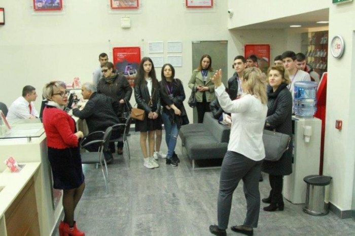 Students of Yerevan 139 school visit VivaCell-MTS