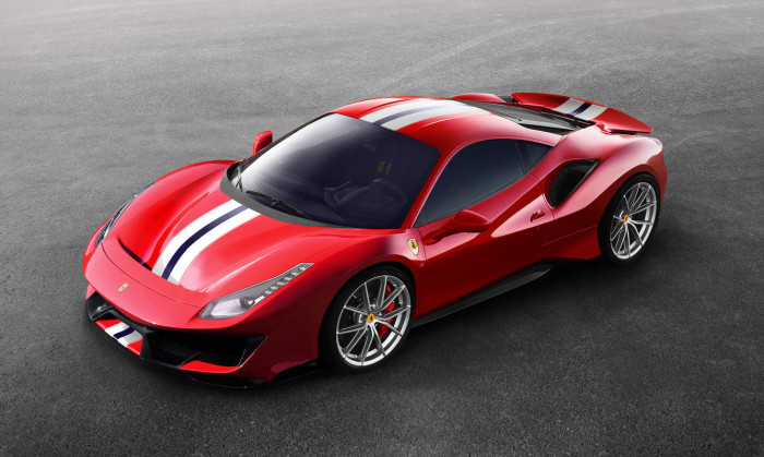 Ferrari's new 711 horsepower 488 Pista will grace an auto show stand for the first in Geneva