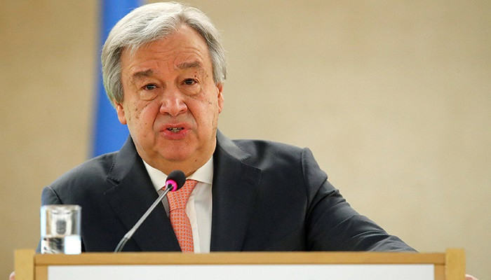 Guterres says U.N. stands with women in fight against injustice