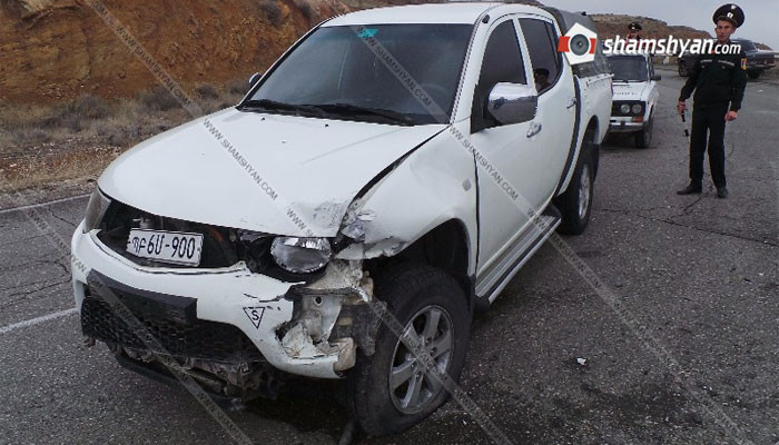 Արարատի մարզում բախվել են Արցախի ՊԲ Mitsubishi-ն ու Opel-ը. կան վիրավորներ
