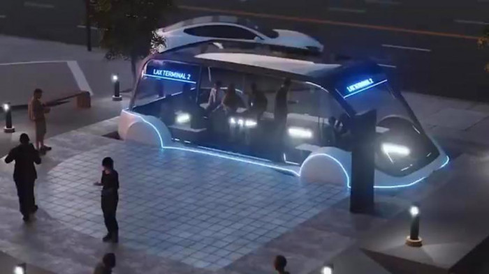 Իլոն Մասքը ստորգետնյա էլեկտրական ավտոբուս է ներկայացրել (տեսանյութ)