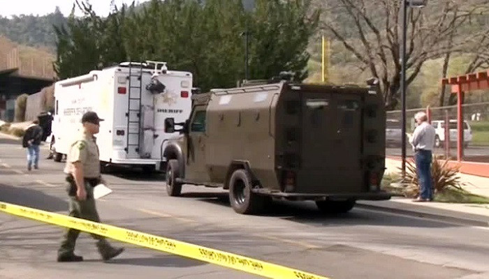 Official: Gunman, 3 hostages dead after shootout at state-run veterans home in California
