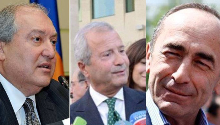 Why Kocharyan does not participate in Armen Sargsyan's inauguration?