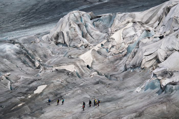 Ռոնի սառցադաշտը՝ սավաններով ծածկված