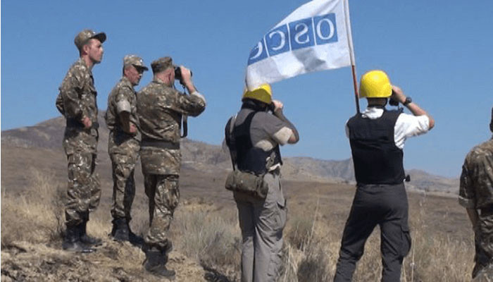 OSCE mission conducts monitoring at contact line between Artsakh and Azerbaijan armed forces