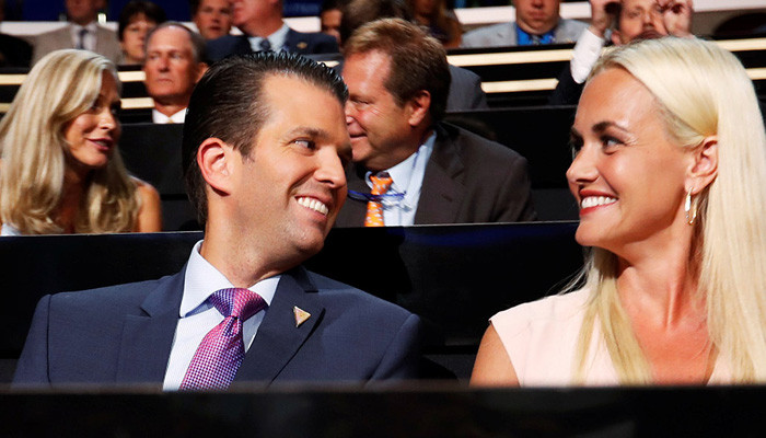 Donald Trump Jr. and wife headed for divorce