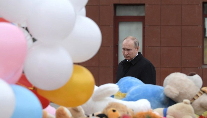 Путин объявил 28 марта днем траура по погибшим при пожаре в Кемерове