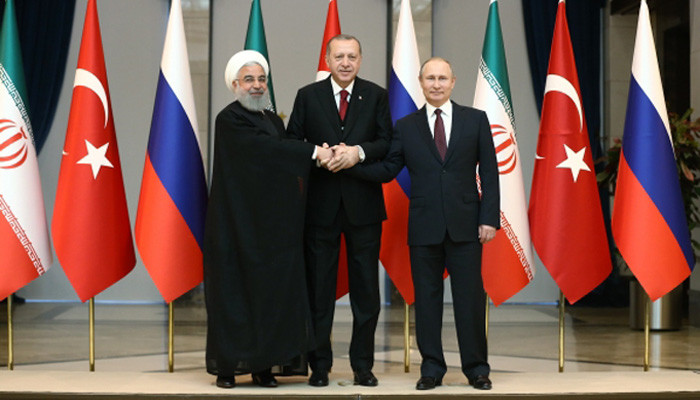 В Анкаре проходит встреча Эрдогана, Путина и Рухани