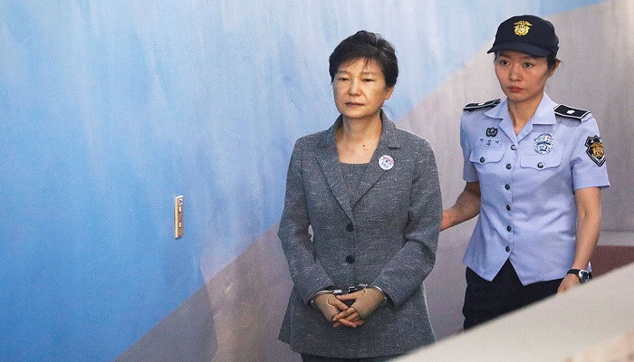 Ousted leader Park gets 24 years in prison