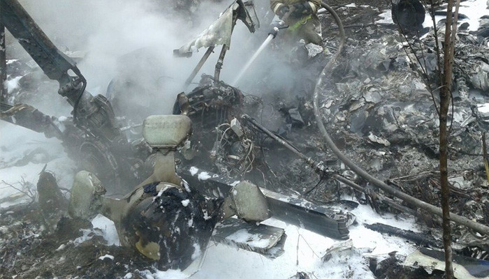 Ռուսաստանում ուղղաթիռն ընկել է փողոցում. 6 մարդ է զոհվել