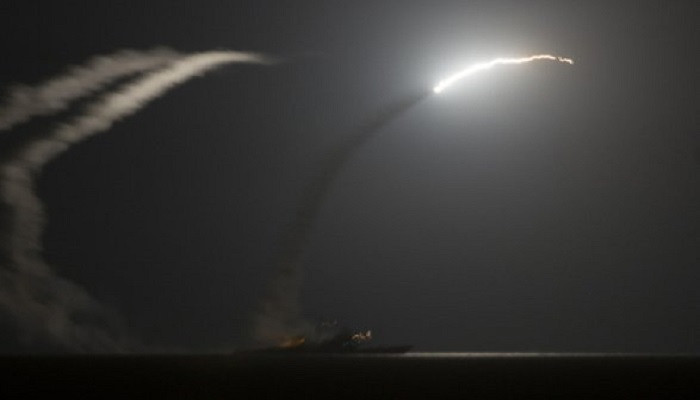 U.S. launches missile strikes in Syria