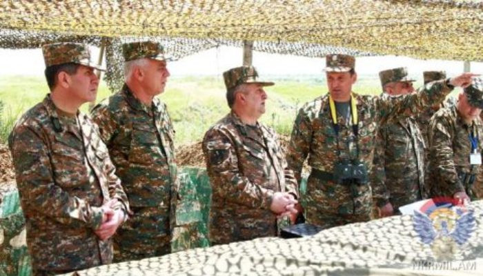 Karabağ’da Ermenistan askerlerinin de katılımıyla tatbikatlar yapılıyor