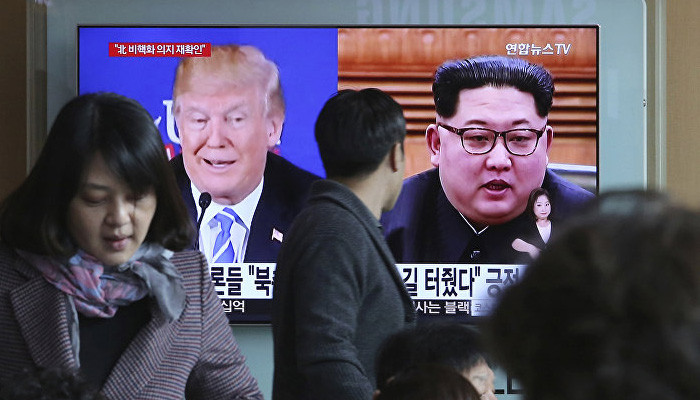 Trump warns Kim Jong-un he could end up like Libya's Gaddafi
