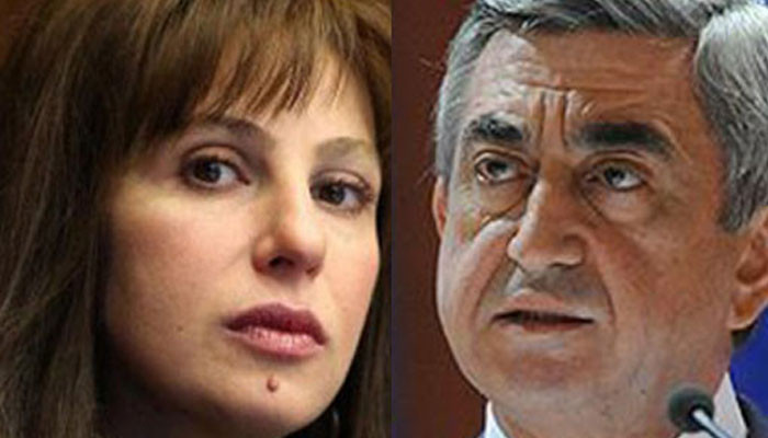 «Երկիր Ծիրանին» պահանջում է Սերժ Սարգսյանին մեղադրական ներկայացնել պետական դավաճանության համար