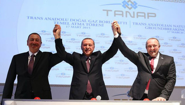 Турция и Азербайджан запустят сегодня проходящий в обход России газопровод TANAP