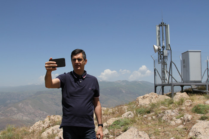 VivaCell-MTS’ new base-transceiver station provides voice and Internet services in over 80% of the area of the Caucasus Wildlife Refuge and the Khosrov Forest State Reserve