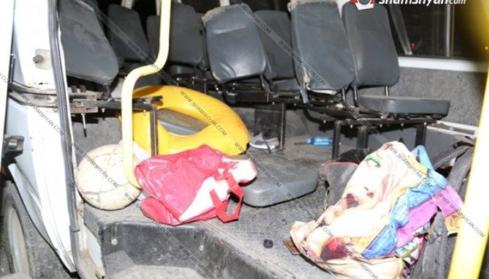 Արարատի մարզում Lexus-ը մխրճվել է մարդատար «Գազելի» մեջ. կա 12 վիրավոր, այդ թվում` երեխաներ
