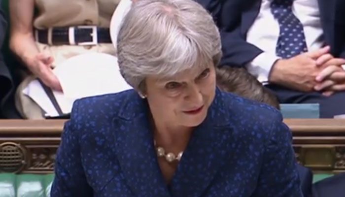 MPs jeer & laugh at May as PM pays tribute to Johnson & Davis