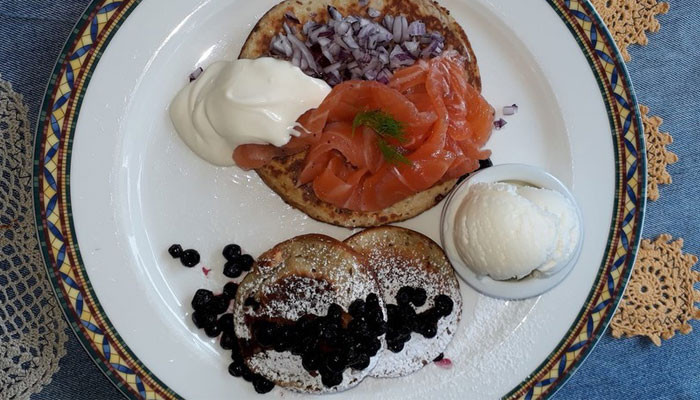Sweet as salt: Finnish cafe braces for Helsinki meeting with ‘Trumputin’ fusion pancakes