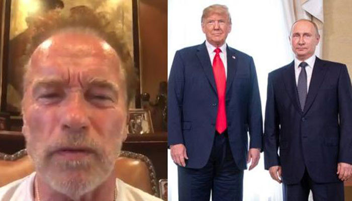 Arnold Schwarzenegger Slams Trump Over Putin Presser: "You Stood There Like a Little Wet Noodle"