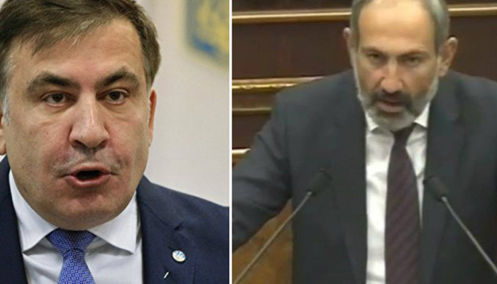 Саакашвили: Меня очень радует, что мы с Пашиняном мыслим синхронно