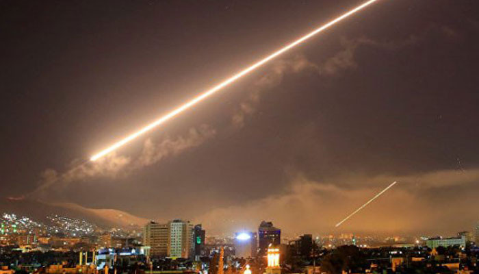Израиль нанес удар по пригороду Дамаска