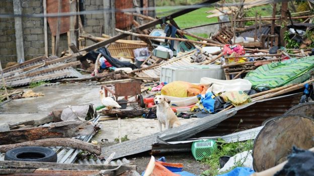 Typhoon Mangkhut makes landfall in Philippines