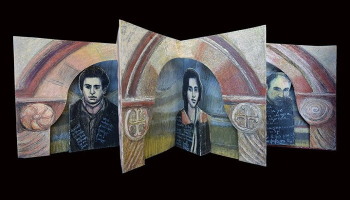 «Սուրբ Նշանի որոնումներում». Անամարիա Վարդապետյանի գեղանկարչական աշխատանքների և արվեստագետի գրքերի ցուցահանդես